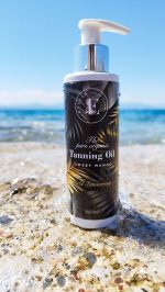 TANNING OIL- GOLD SHIMMERING