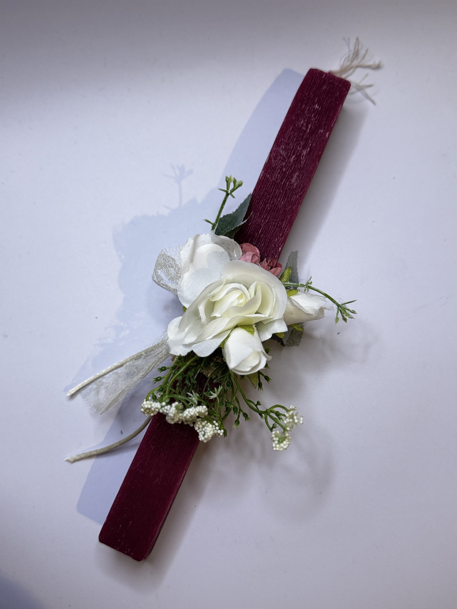 IMG_5266 ΠΑΣΧΑΛΙΝΕΣ ΛΑΜΠΑΔΕΣ- ROSE - Image 1