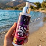 TANNING OIL- GOLD SHIMMERING
