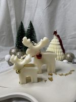 REINDEER CANDLE SET