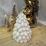 SNOWY TREE CANDLE