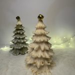 CHRISTMAS TREE CANDLE L**