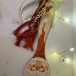 LUCKY CARM - Ξύλινη κουτάλα «Άγιος Βασίλης»