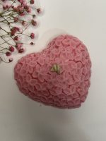 CANDLE FLORAL HEART - Image 2
