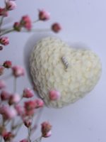 CANDLE FLORAL HEART - Image 3