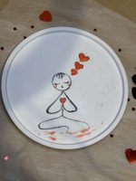 ROUN TRAY “IN LOVE”