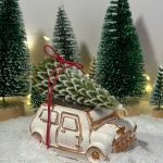 GIFT BOX- MINI COOPER JAR & CANDLE TREE