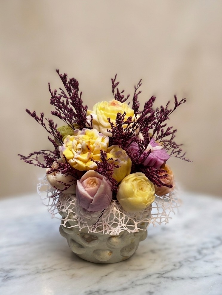 IMG_6908 BOUQUET wax flower - Image 1